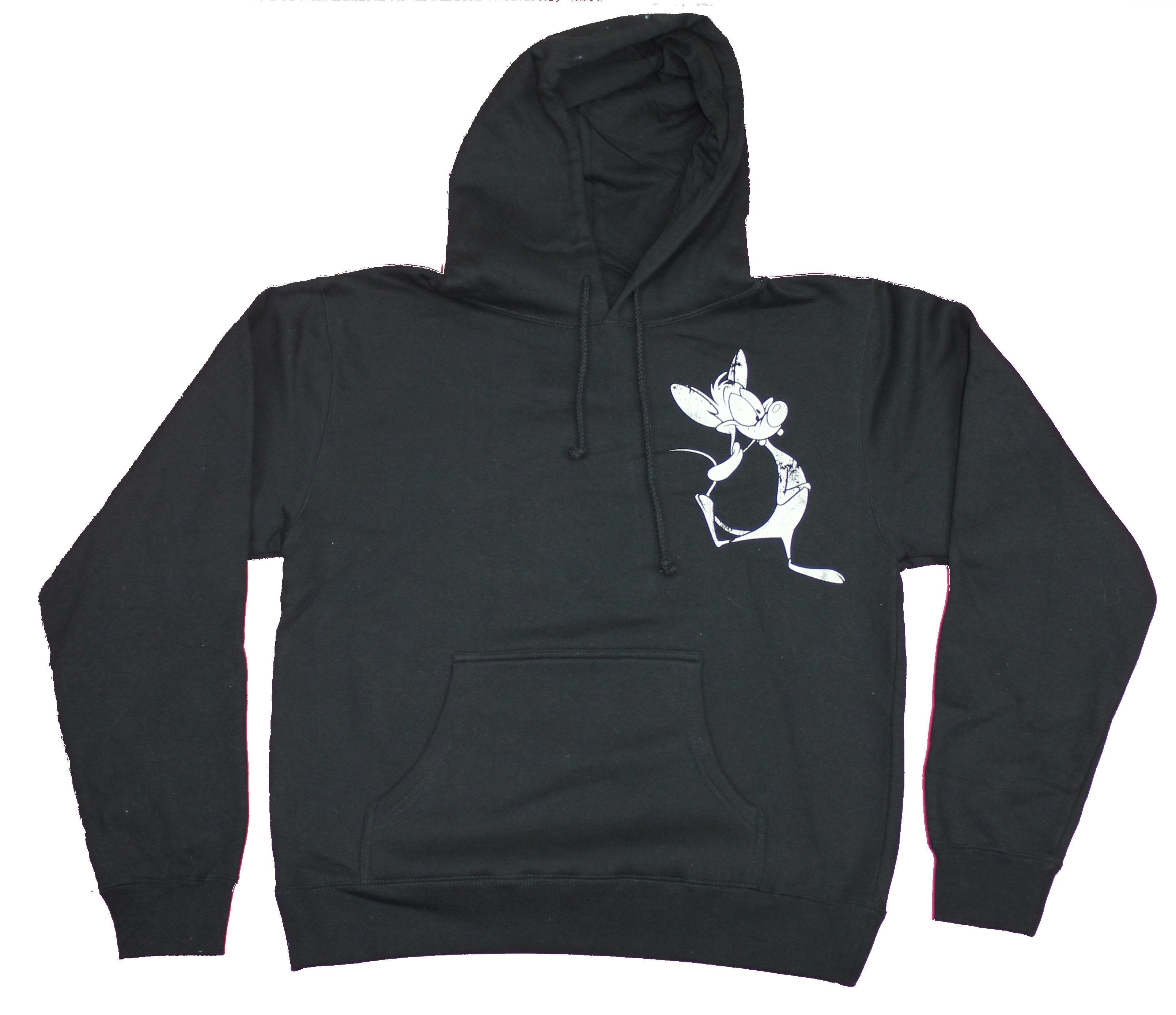 Pinky And The Brain Girls Juniors Zip Up Hoodie -  Are You Pondering What I'm? T-Shirts, Sweatshirt | CiraTrend.com (Image 1)