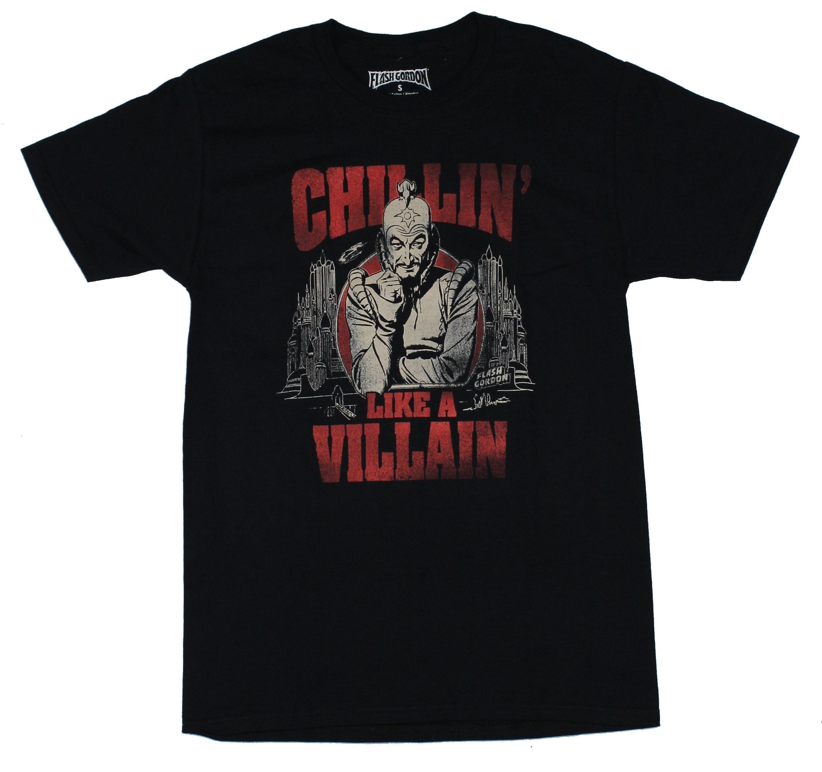 Flash Gordan Mens T-Shirt - Ming the Merciless Chillin Like A Villian Hoodie, Sweatshirt | CiraTrend.com