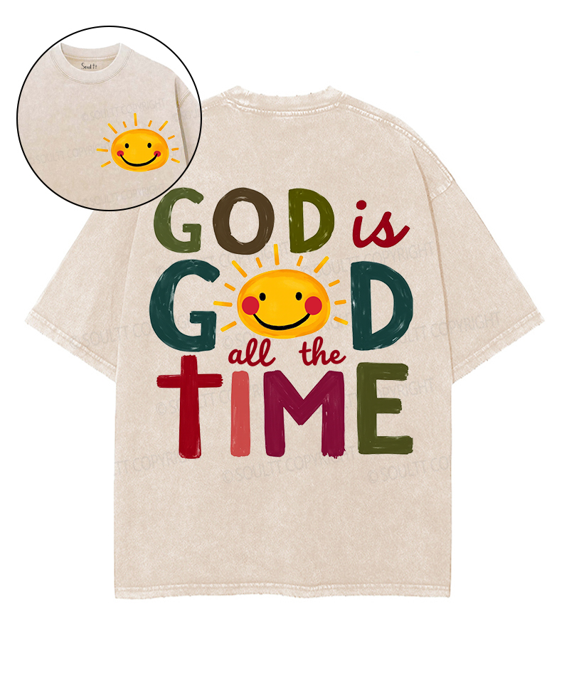 God Is Good Double Sided Washed Christian Style005 T-Shirts, Hoodie, Sweatshirt