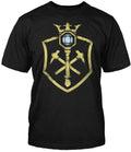 Everquest Mens T-Shirt - Distressed Landmark Shield Image Hoodie, Sweatshirt | CiraTrend.com (Image 1)
