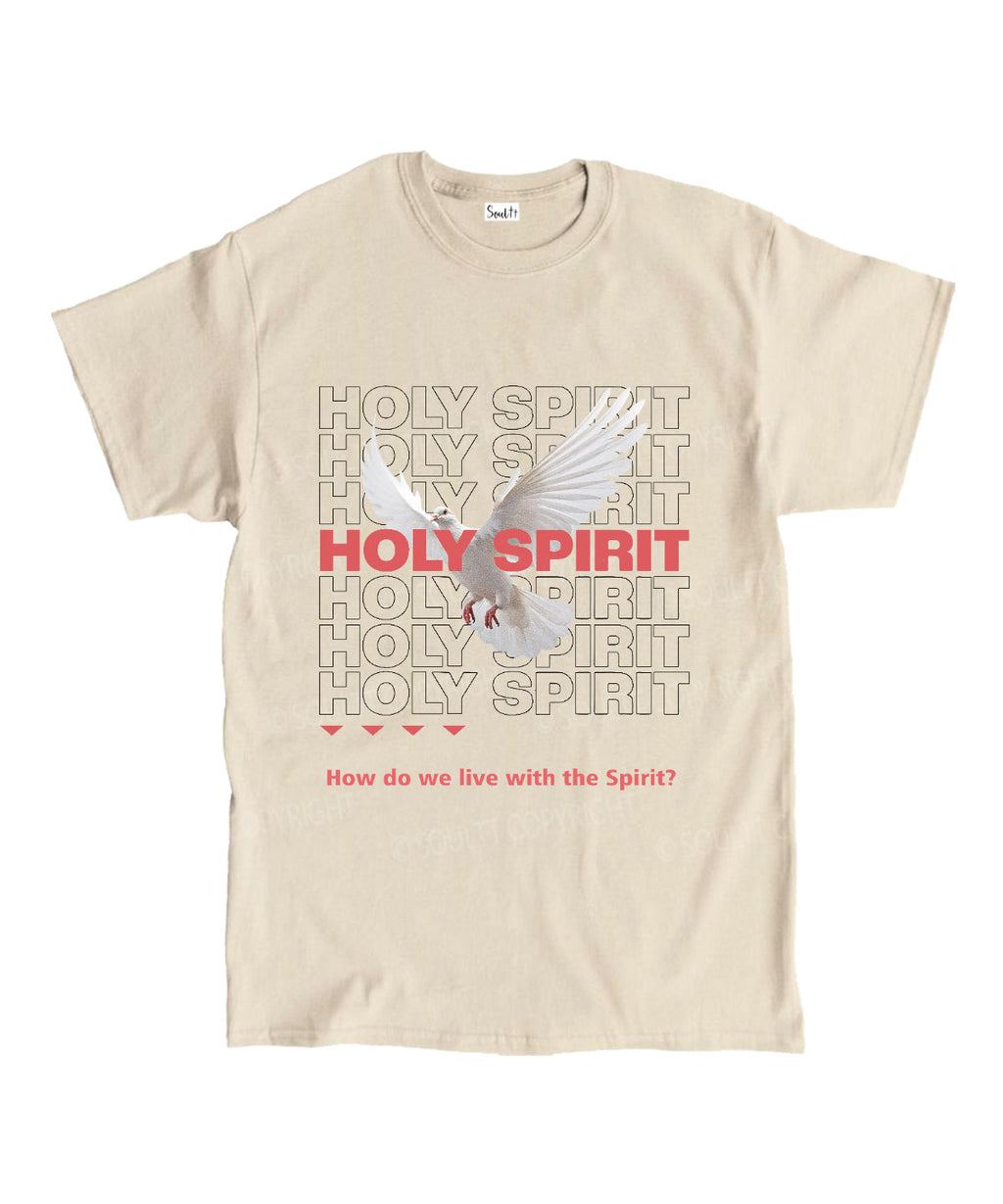 Holy Spirit Unisex Cotton Christian T-Shirt Hoodie, Sweatshirt | CiraTrend.com (Image 4)