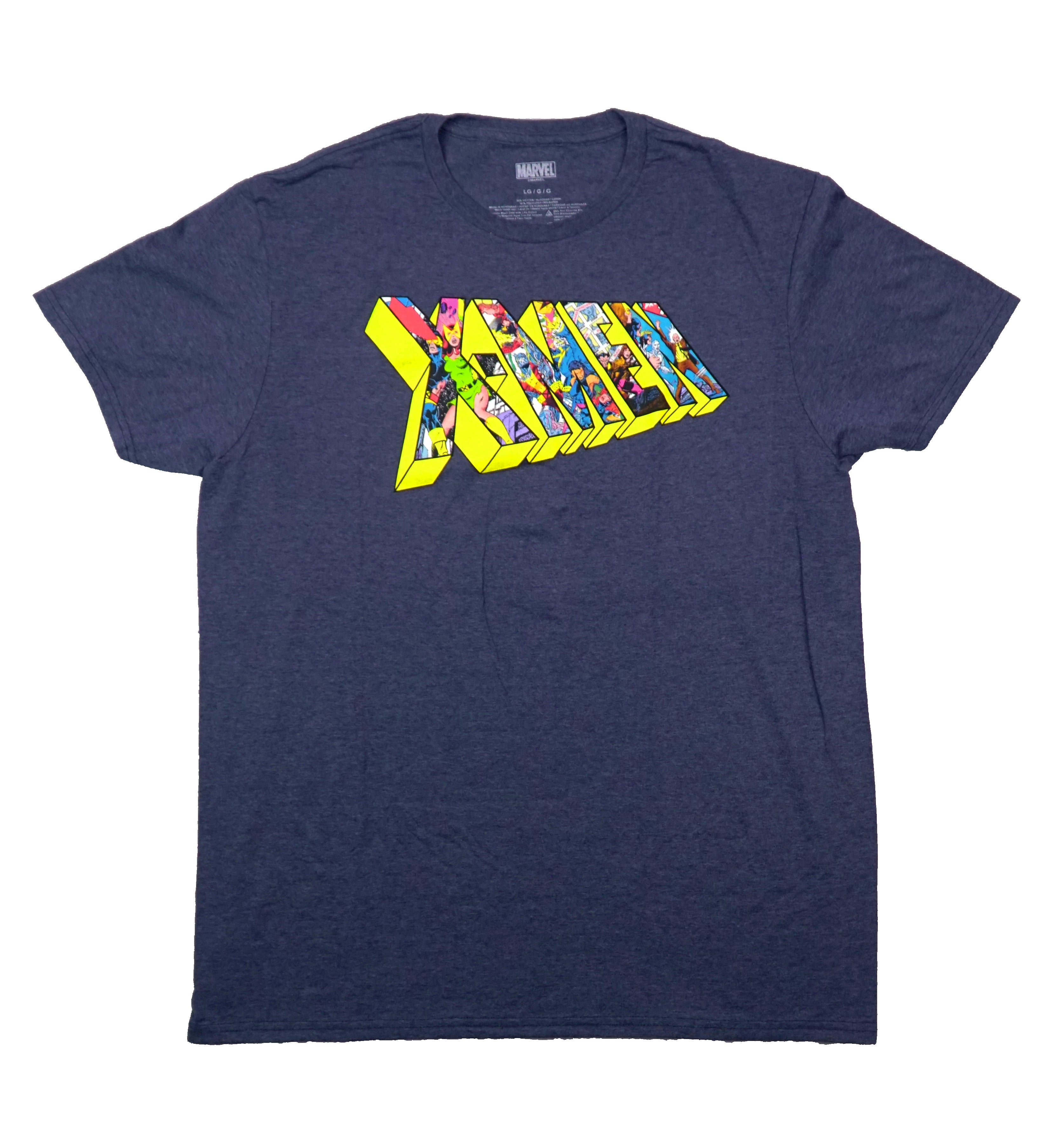 X-Men Mens T-Shirt - Character Embedded Logo Hoodie, Sweatshirt | CiraTrend.com