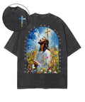 His Mercies Are New Double Sided Unisex Washed Christian T-shirt Style003 Hoodie, Sweatshirt | CiraTrend.com (Image 1)