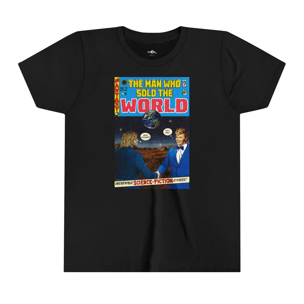 Cobain & Bowie Man Who Wold World Short Sleeve T-Shirts, Hoodie, Sweatshirt