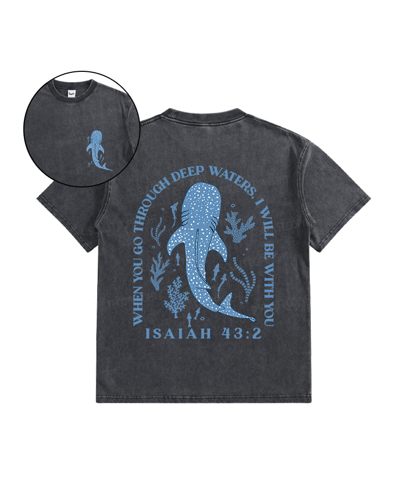Kids I Will Be With You Double Sided Washed Christian T-shirt Style009 Hoodie, Sweatshirt | CiraTrend.com (Image 1)