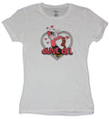 Popeye Juniors Olive Oyl Distressed Leg Kicking Heart Image T-Shirts, Hoodie, Sweatshirt