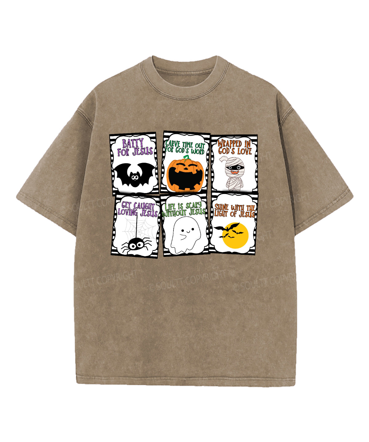 Batty For Jesus Washed Christian T-shirt Hoodie, Sweatshirt | CiraTrend.com (Image 5)