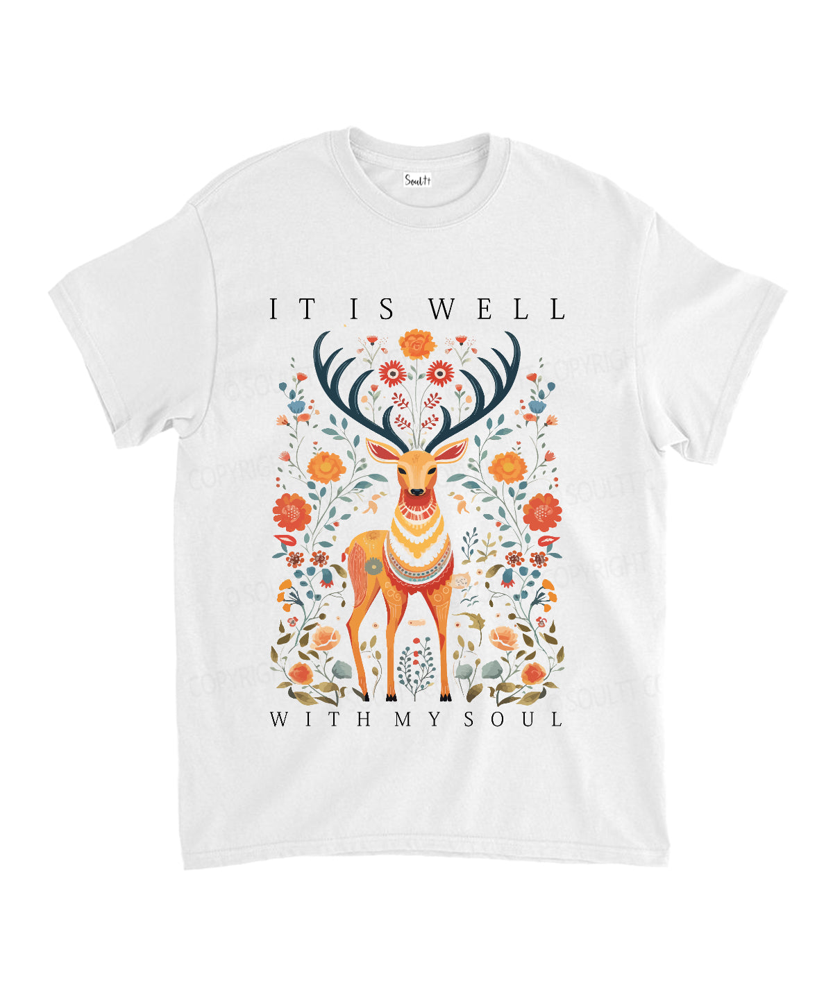 Is Well My Soul Cotton Christian Style007 T-Shirts, Hoodie, Sweatshirt