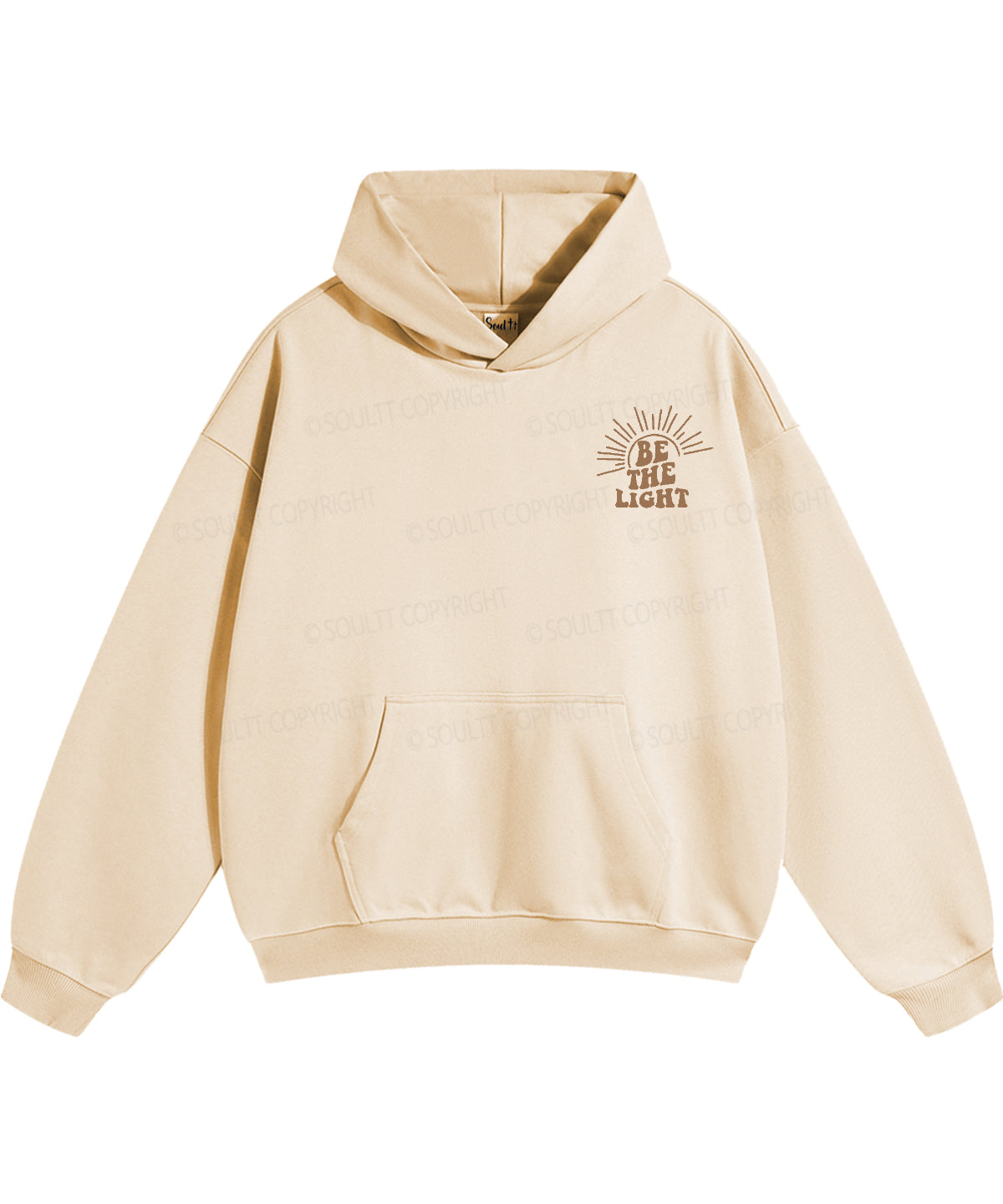 Be The Light Double Sided Cotton Christian Hoodie Style001 T-Shirts, Sweatshirt | CiraTrend.com (Image 4)