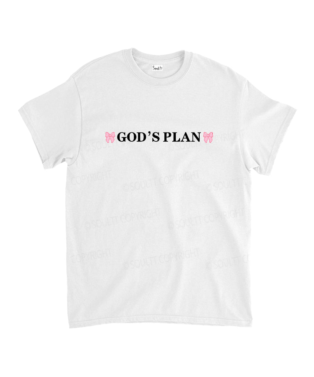 God'S PlanÂ£Â¾My Plan Double Sided Cotton Christian T-Shirts, Hoodie, Sweatshirt
