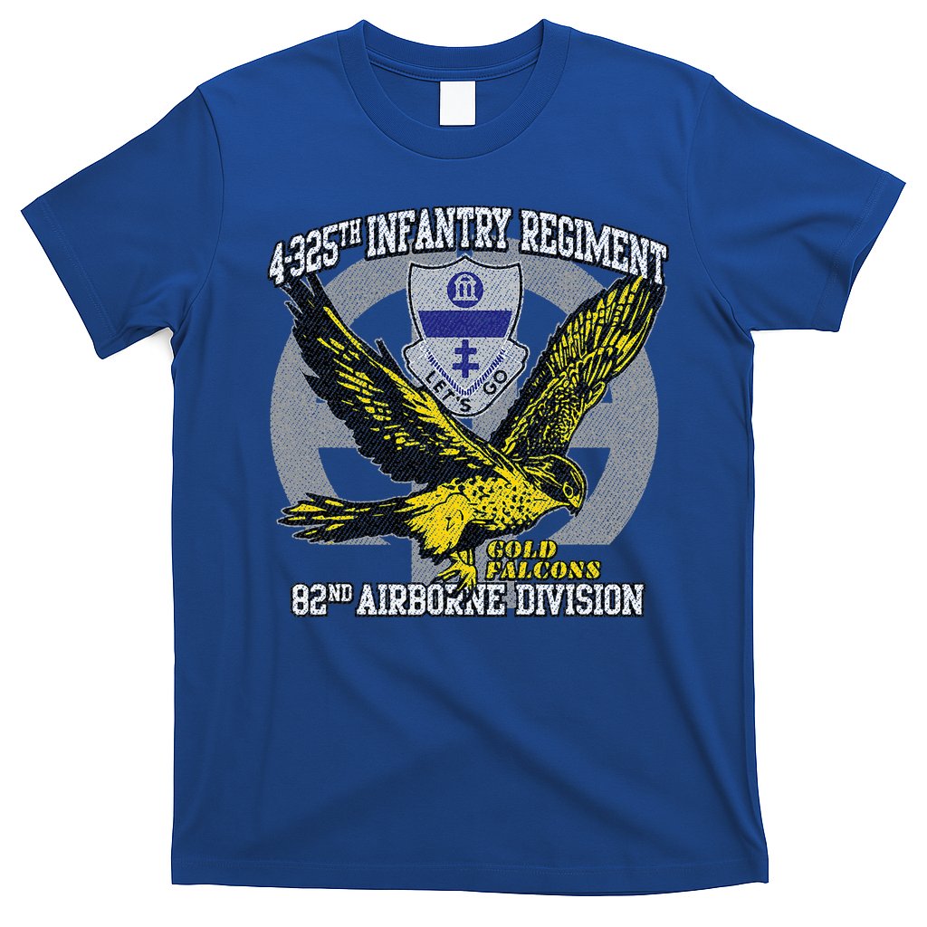 4325th Airborne Infantry Gold F.A.L.C.O.N.S T-Shirt