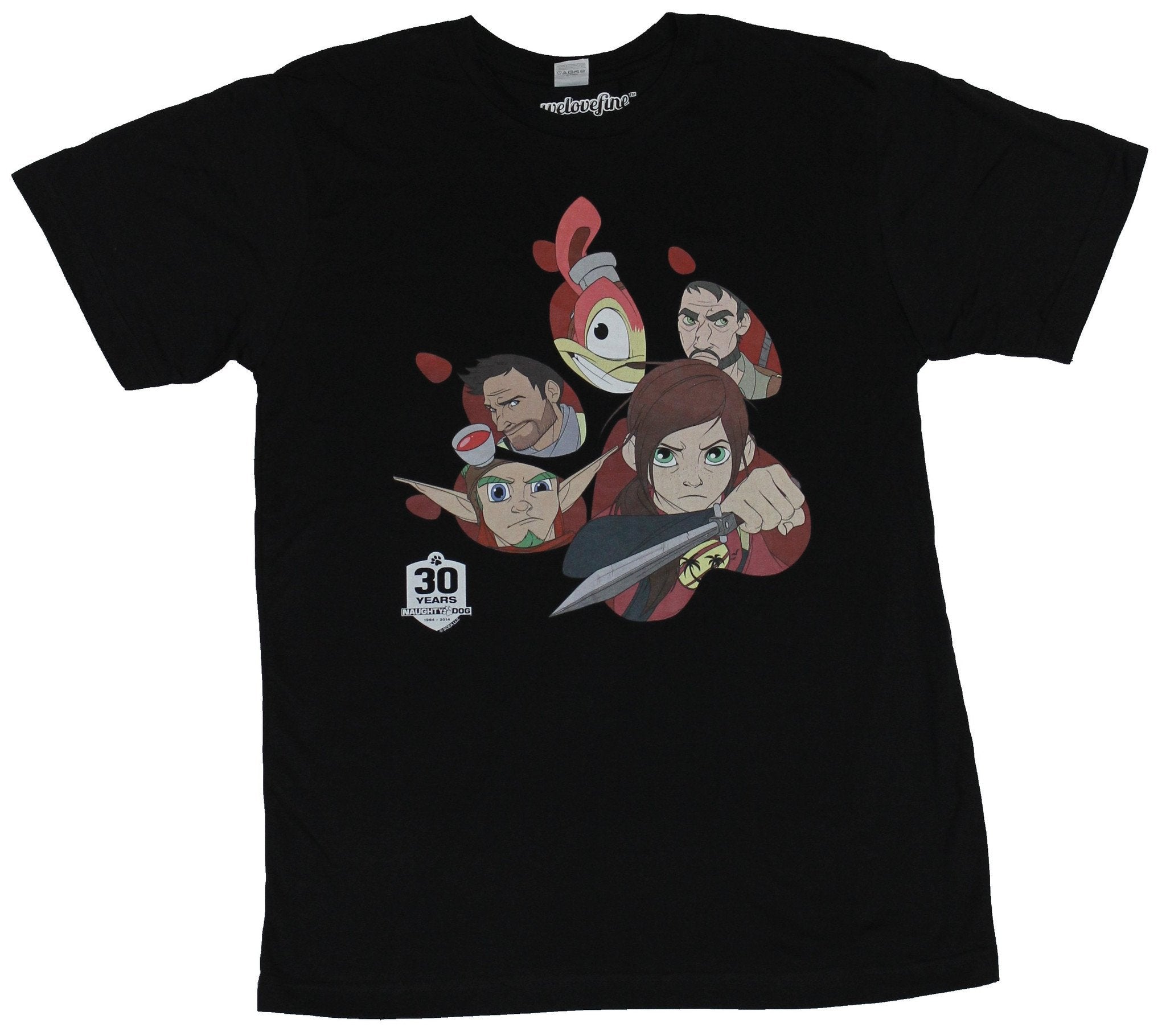 Naughty Dog Mens T-Shirt - 30 Year Anniversary Last of US Jake Dexter & More Hoodie, Sweatshirt | CiraTrend.com