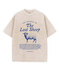 The Lost Sheep Unisex Washed Christian T-shirt Hoodie, Sweatshirt | CiraTrend.com (Image 1)