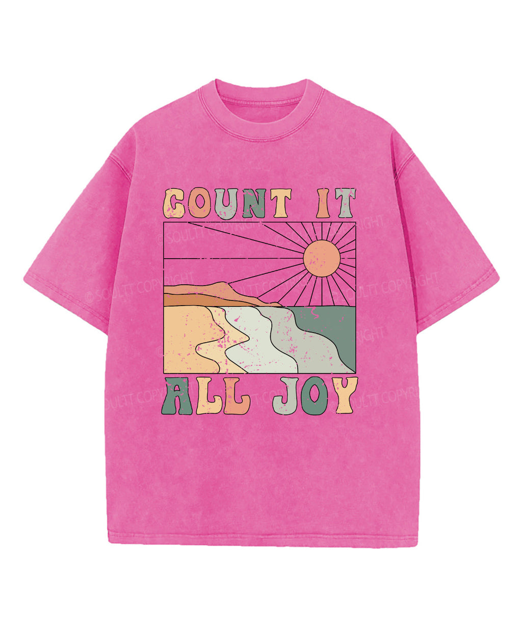 Count All Joy Washed Christian T-Shirts, Hoodie, Sweatshirt