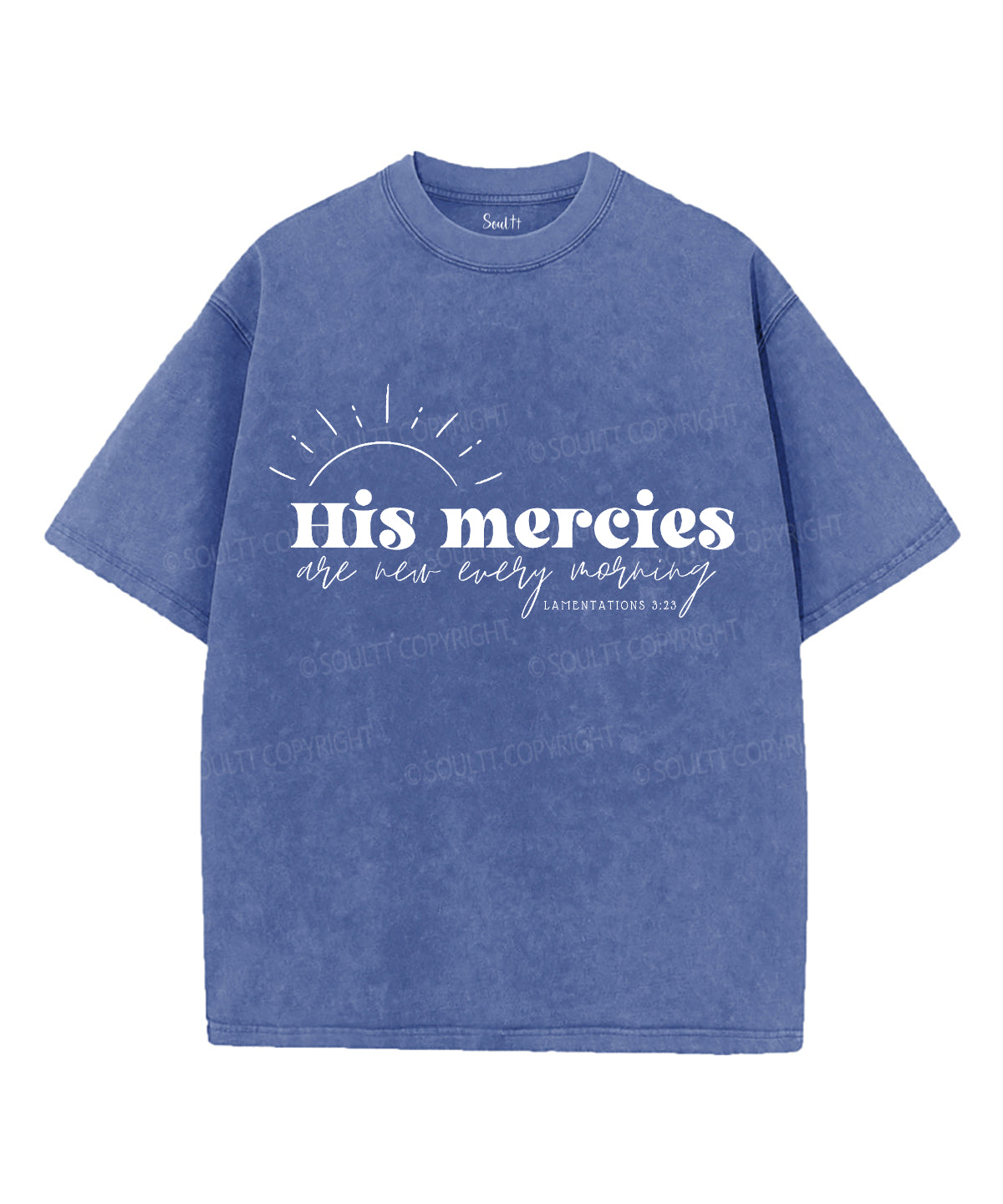 His Mercies Washed Christian T-Shirts, Hoodie, Sweatshirt