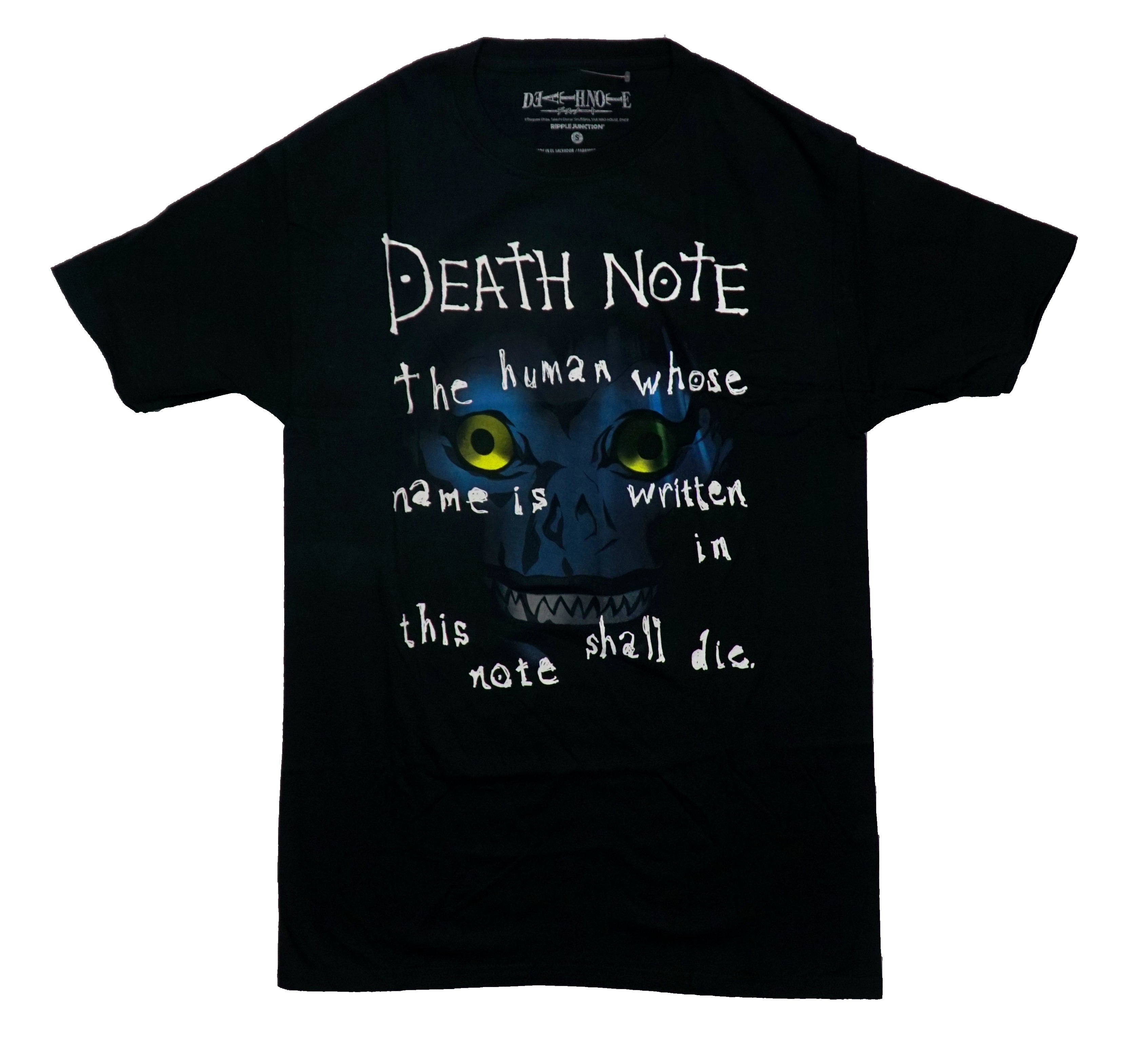 Death Note Mens T-Shirt - Ryuk Behind The human whose name is written Hoodie, Sweatshirt | CiraTrend.com