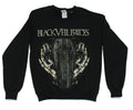 Black Veil Brides Crewneck Sweatshirt - Coffin & Grasping Skeleton Hands Image T-Shirts, Hoodie | CiraTrend.com
