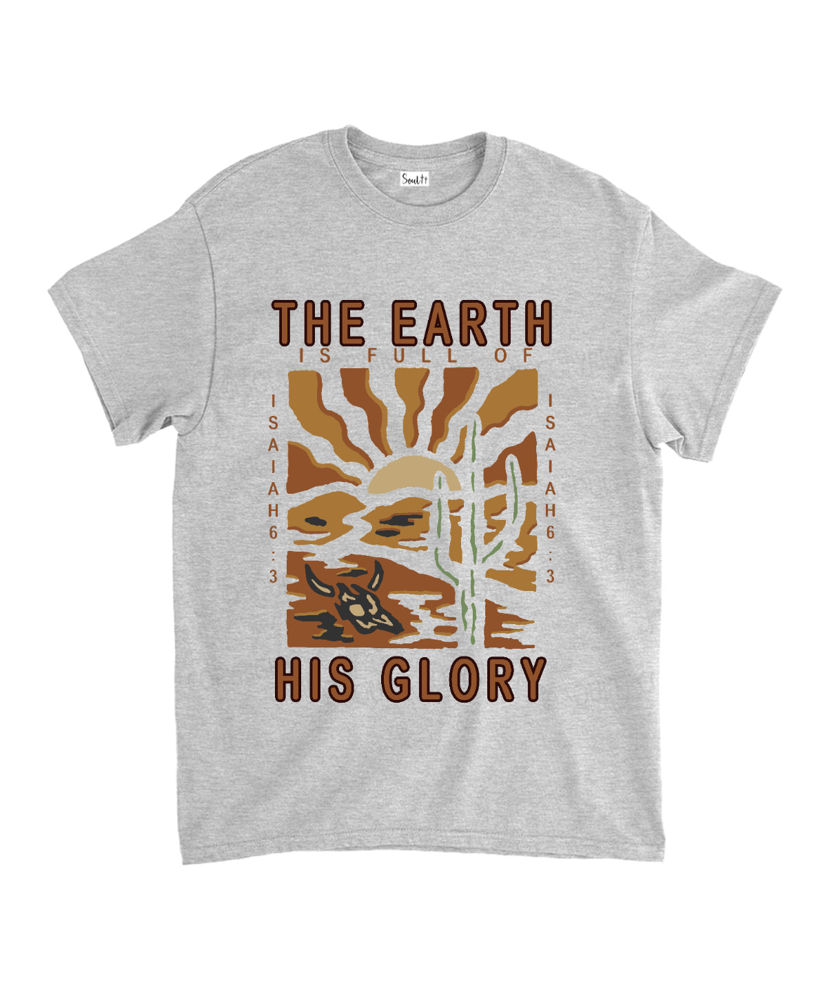 The Earth Is Full Of His Glory Unisex Cotton Christian T-Shirt Style004 Hoodie, Sweatshirt | CiraTrend.com (Image 3)
