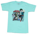 My Hero Academia Mens T-Shirt - Deku Leads Class 1A Over Grid Hoodie, Sweatshirt | CiraTrend.com