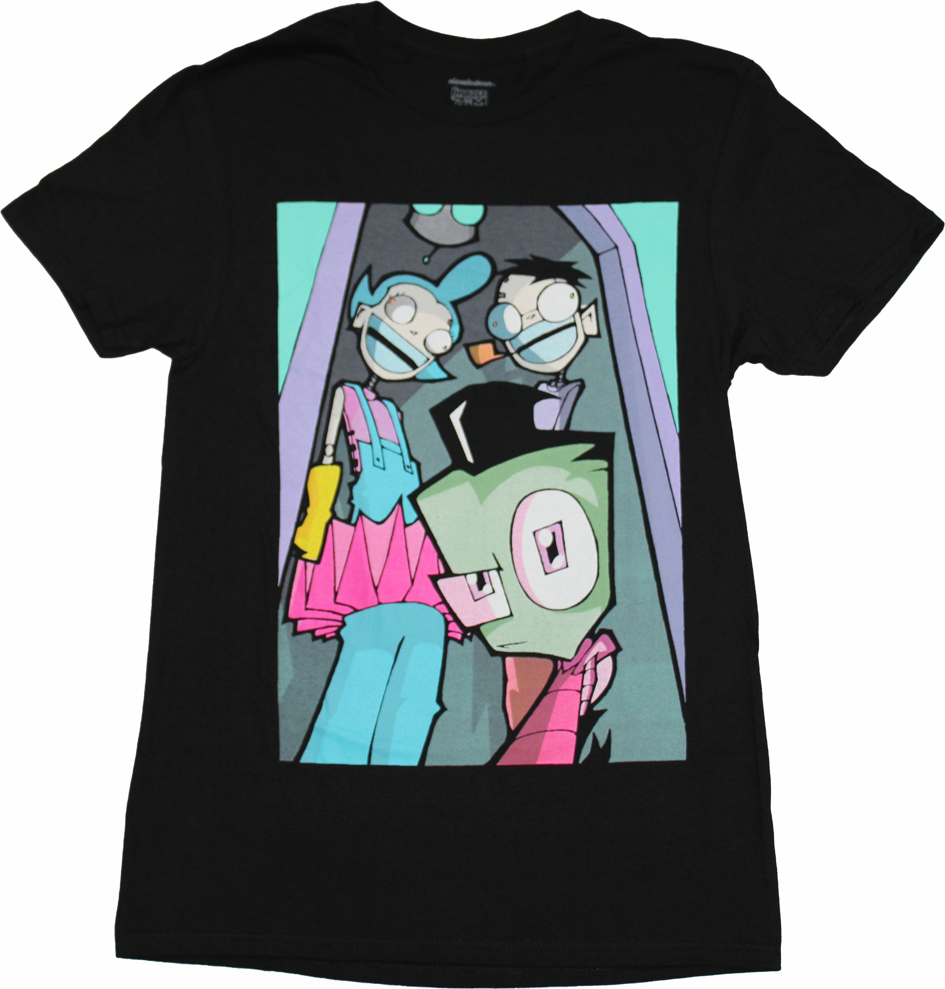 Invader Zim  Mens T-Shirt - Zim and Robot Parents Image Hoodie, Sweatshirt | CiraTrend.com