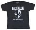 Deadpool ( Mens T-Shirt - Merc With A Mouth Two Tone Face Image Hoodie, Sweatshirt | CiraTrend.com