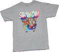 Scooby Doo Mens T-Shirt - Gang in Van Scary faces Tie Dye Under Logo Hoodie, Sweatshirt | CiraTrend.com
