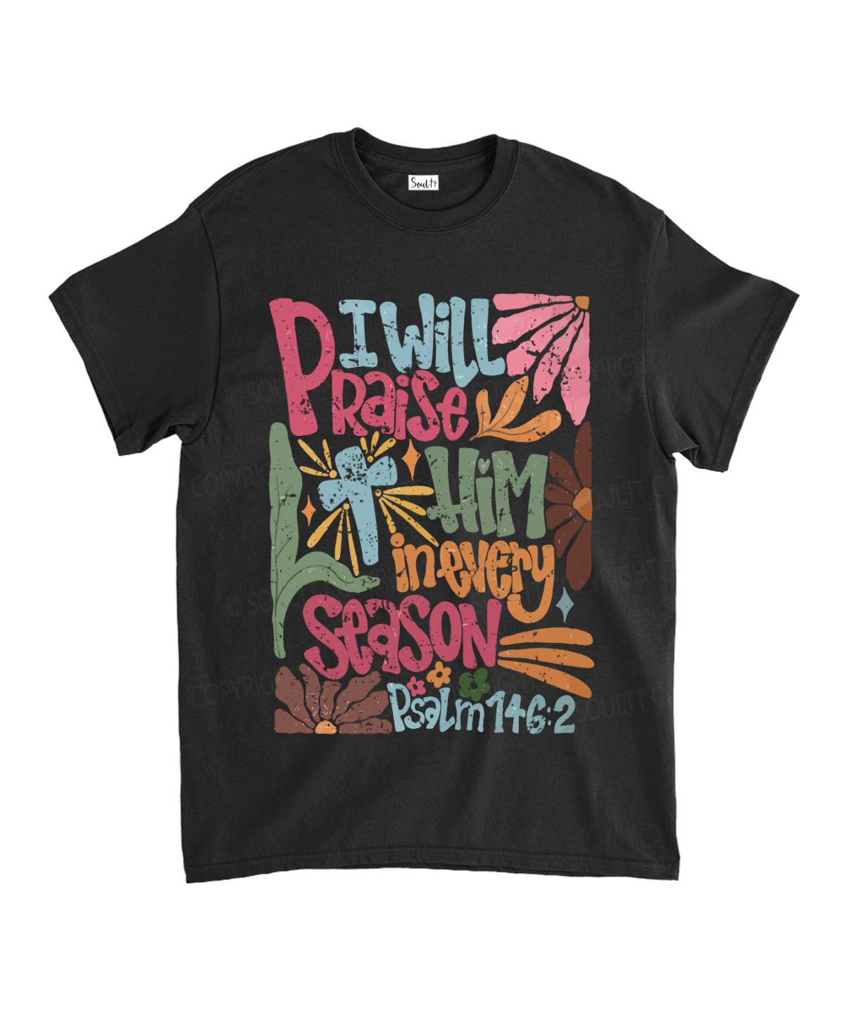 I Will Praise Him Unisex Cotton Christian T-Shirt Hoodie, Sweatshirt | CiraTrend.com (Image 2)