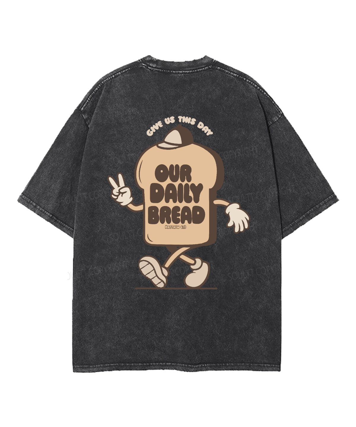 Give Us This Day Double Sided Washed Christian T-Shirts, Hoodie, Sweatshirt