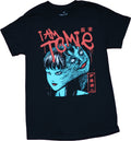 Junji Ito Mens T-shirt - I Am Tomie Ripping Face Image Hoodie, Sweatshirt | CiraTrend.com