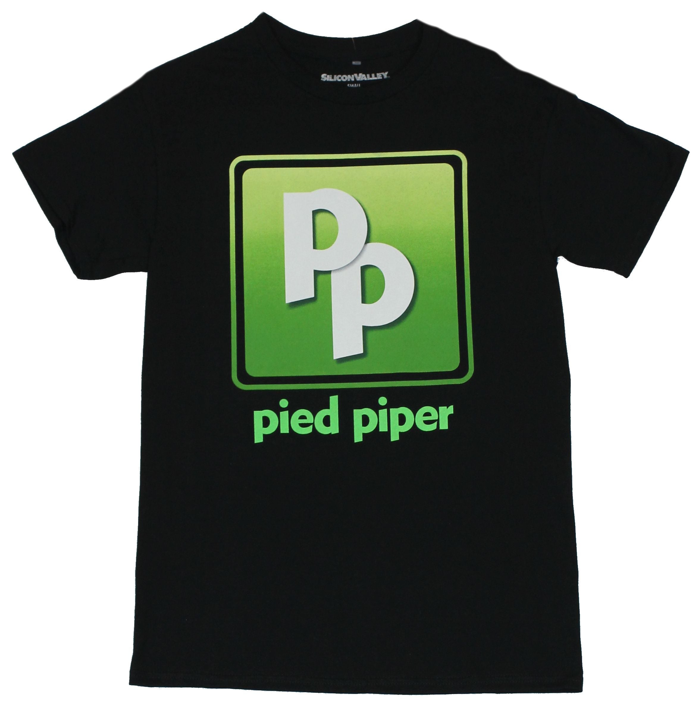Silicon Valley Mens T-Shirt - Pied Piper Logo Image Hoodie, Sweatshirt | CiraTrend.com