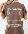 All Glory To God In The Highest Double Sided Washed Christian T-shirt Hoodie, Sweatshirt | CiraTrend.com (Image 1)