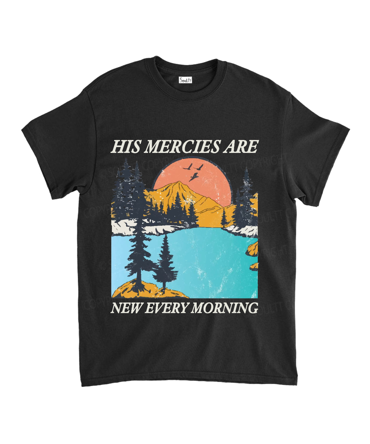 New Every Morning Unisex Cotton Christian T-Shirt Hoodie, Sweatshirt | CiraTrend.com (Image 3)