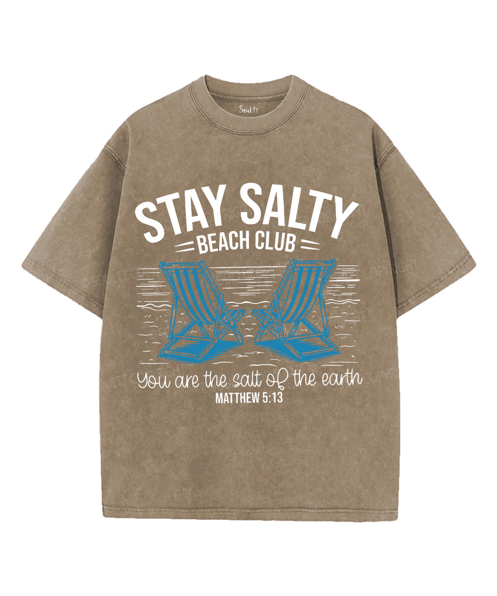 Stay Salty Unisex Washed Christian T-shirt Style014 Hoodie, Sweatshirt | CiraTrend.com (Image 5)
