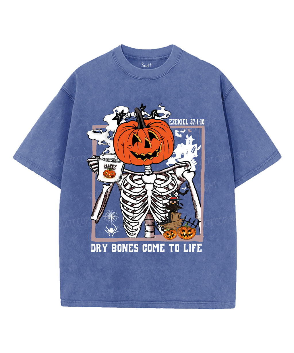 Dry Bones Come To Life Unisex Washed Christian T-shirt Style009 Hoodie, Sweatshirt | CiraTrend.com (Image 4)
