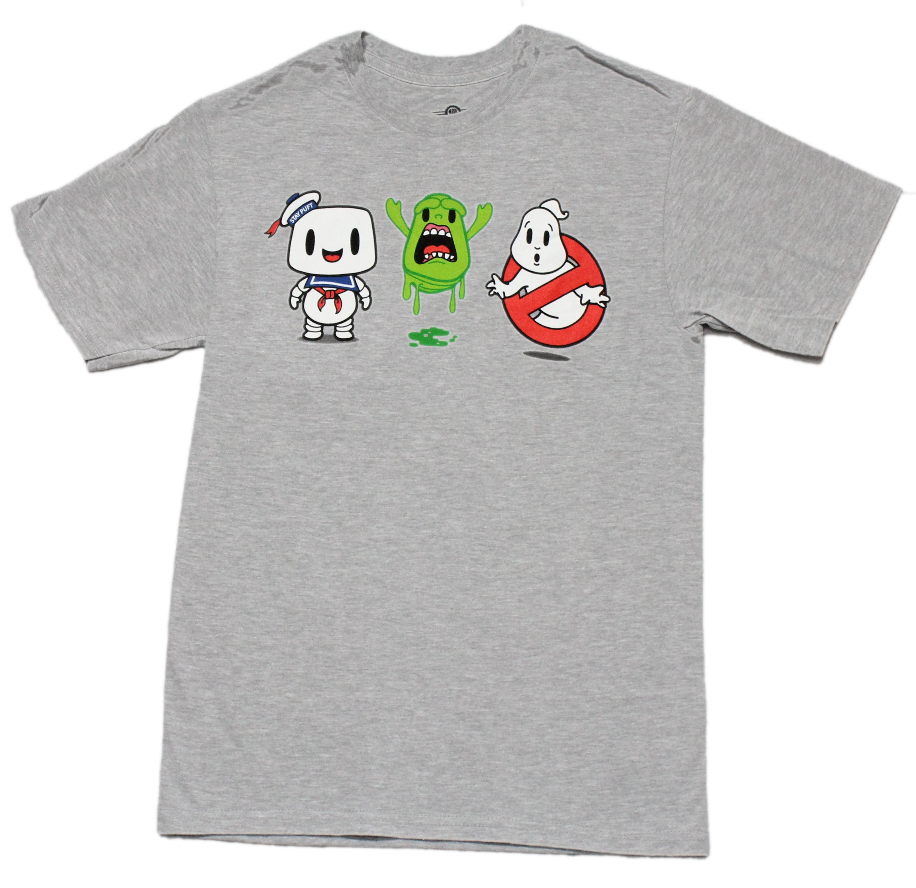 Ghostbusters Mens T-shirt - ft. Chibi Slimer, Stay-Puft  & Ghost Hoodie, Sweatshirt | CiraTrend.com