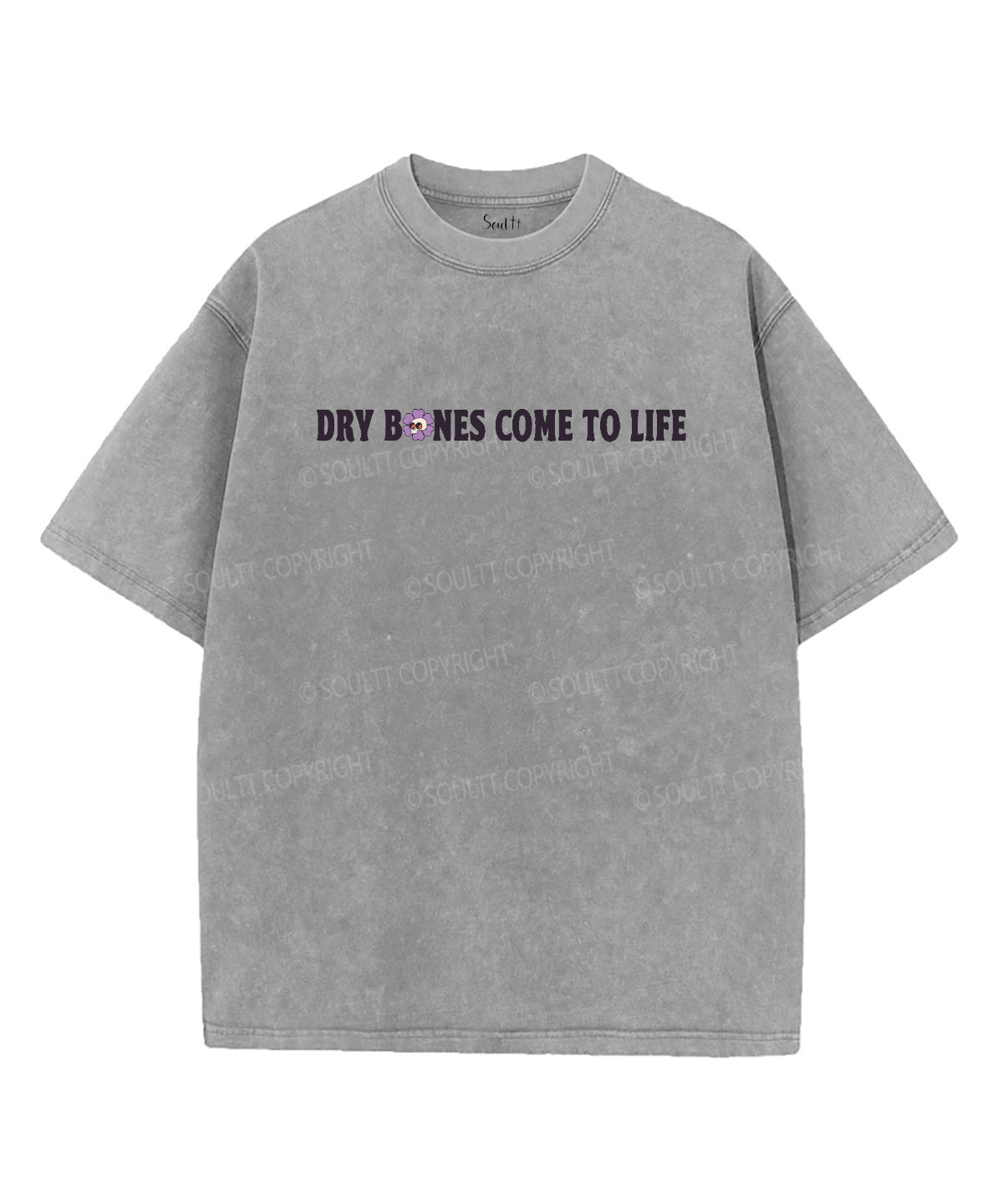 Dry Bones Come To Life Double Sided Unisex Washed Christian T-shirt Hoodie, Sweatshirt | CiraTrend.com (Image 4)
