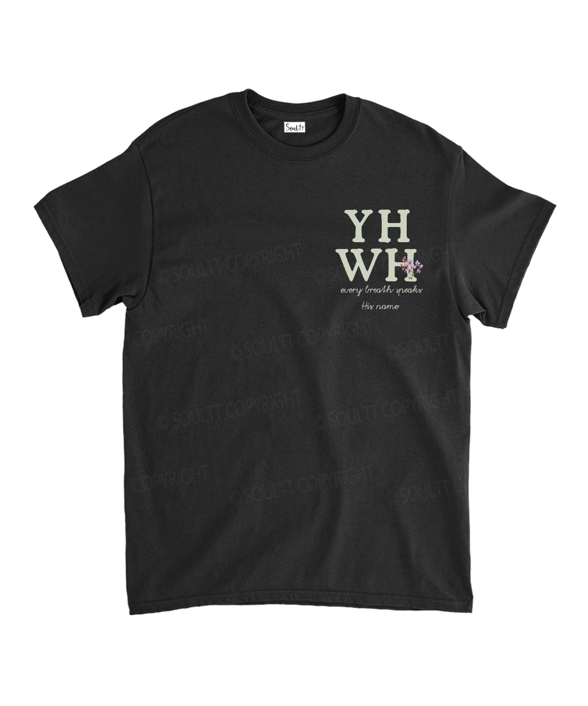 Every Breath Speaks His Name Double Sided Cotton Christian Style002 T-Shirts, Hoodie, Sweatshirt