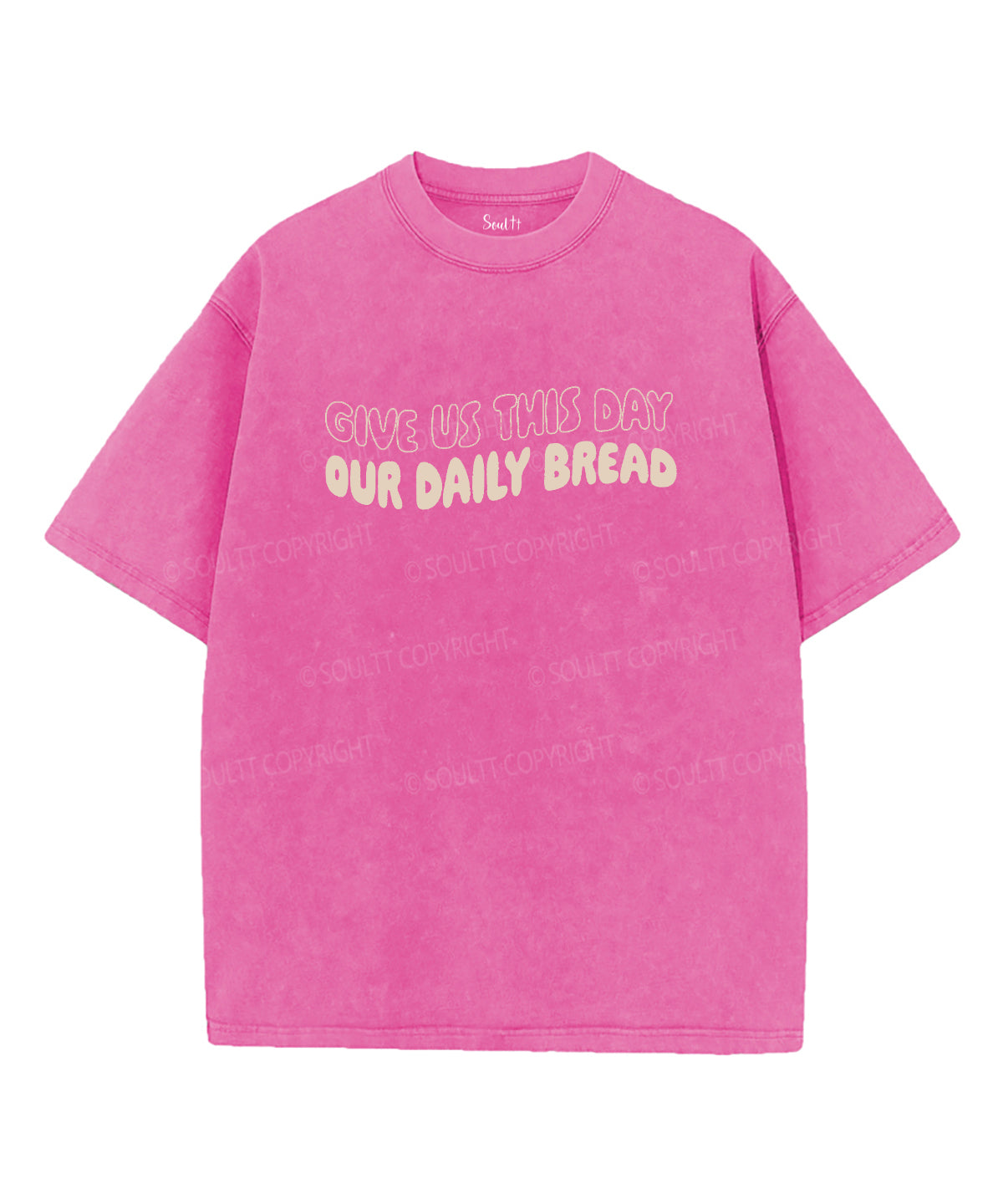 Give Us This Day Double Sided Washed Christian T-Shirts, Hoodie, Sweatshirt