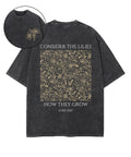 Consider Lilies Double Sided Washed Christian Style002 T-Shirts, Hoodie, Sweatshirt