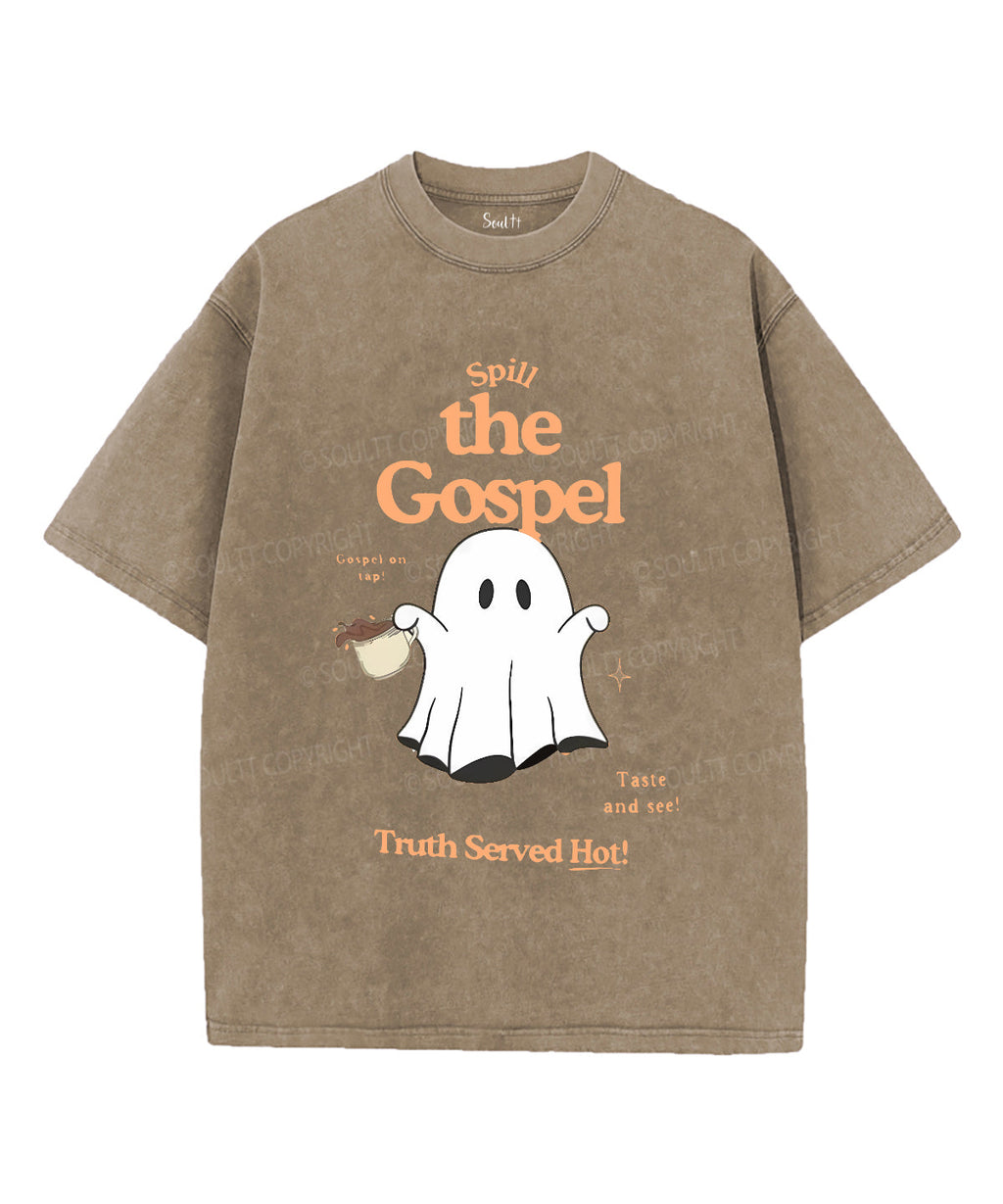 Truth Served Hot Unisex Washed Christian T-shirt Hoodie, Sweatshirt | CiraTrend.com (Image 5)