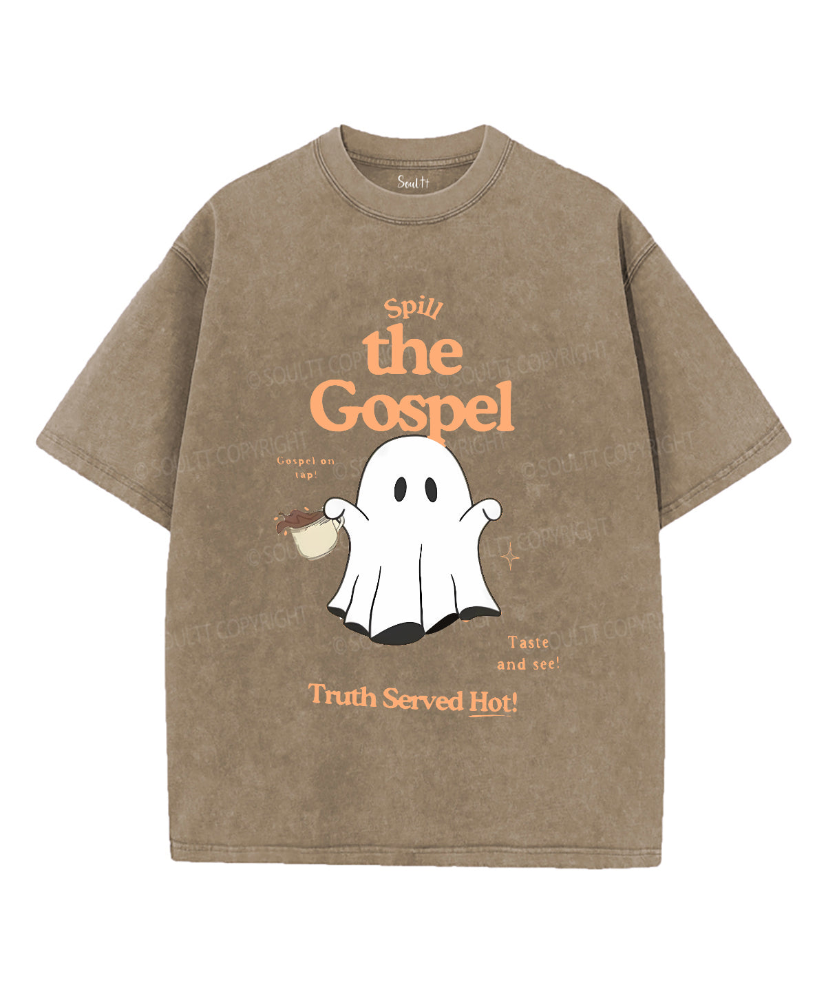 Truth Served Hot Unisex Washed Christian T-shirt Hoodie, Sweatshirt | CiraTrend.com (Image 5)