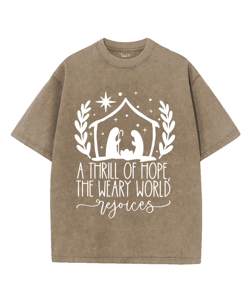 A Thrill Of Hope Washed Christian T-shirt Style001 Hoodie, Sweatshirt | CiraTrend.com (Image 5)