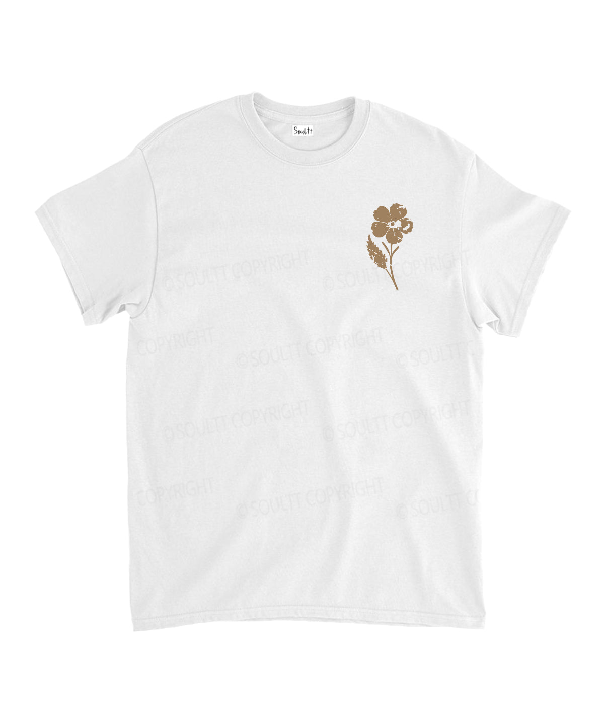 Consider The Wildflowers Double Sided Unisex Cotton Christian T-Shirt Hoodie, Sweatshirt | CiraTrend.com (Image 2)