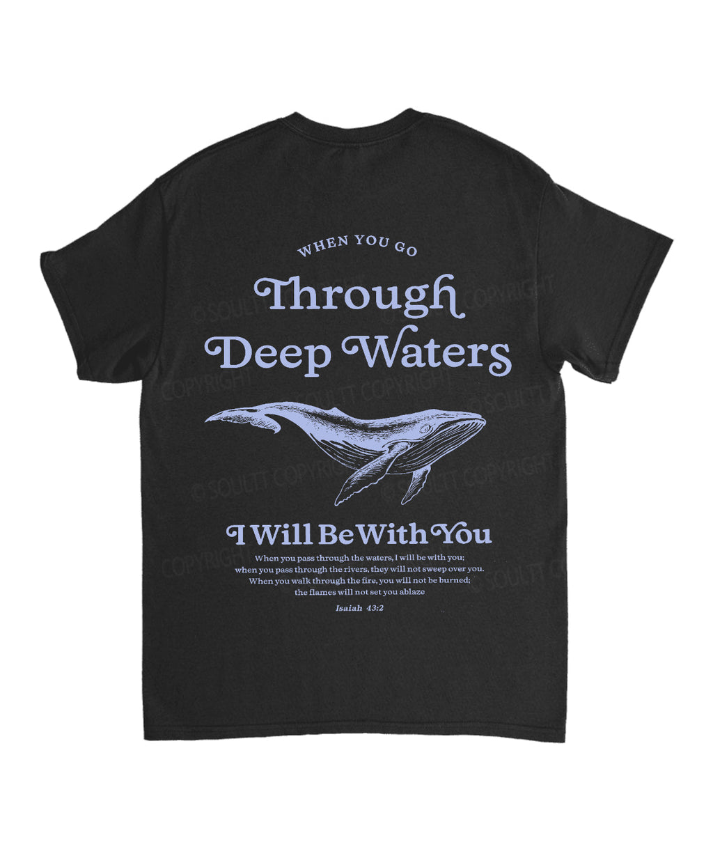 I Will Be With You Double Sided Unisex Cotton Christian T-Shirt Style014 Hoodie, Sweatshirt | CiraTrend.com (Image 5)
