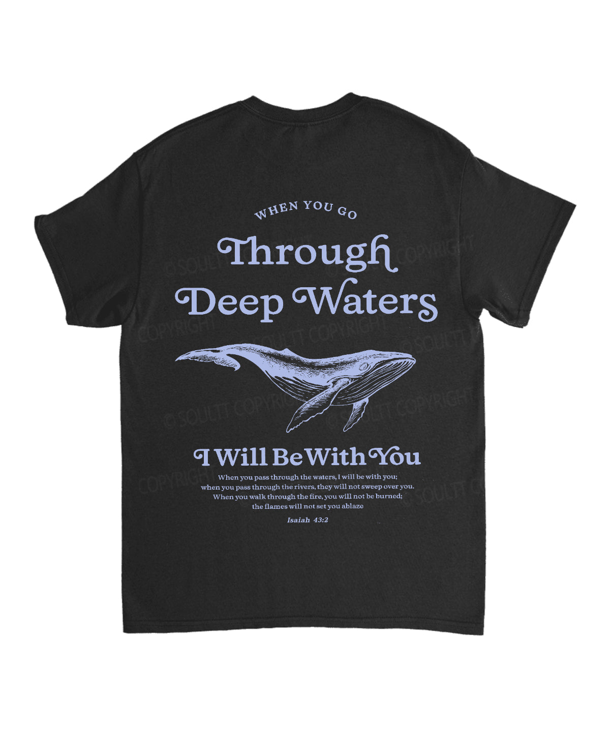 I Will Be With You Double Sided Unisex Cotton Christian T-Shirt Style014 Hoodie, Sweatshirt | CiraTrend.com (Image 5)