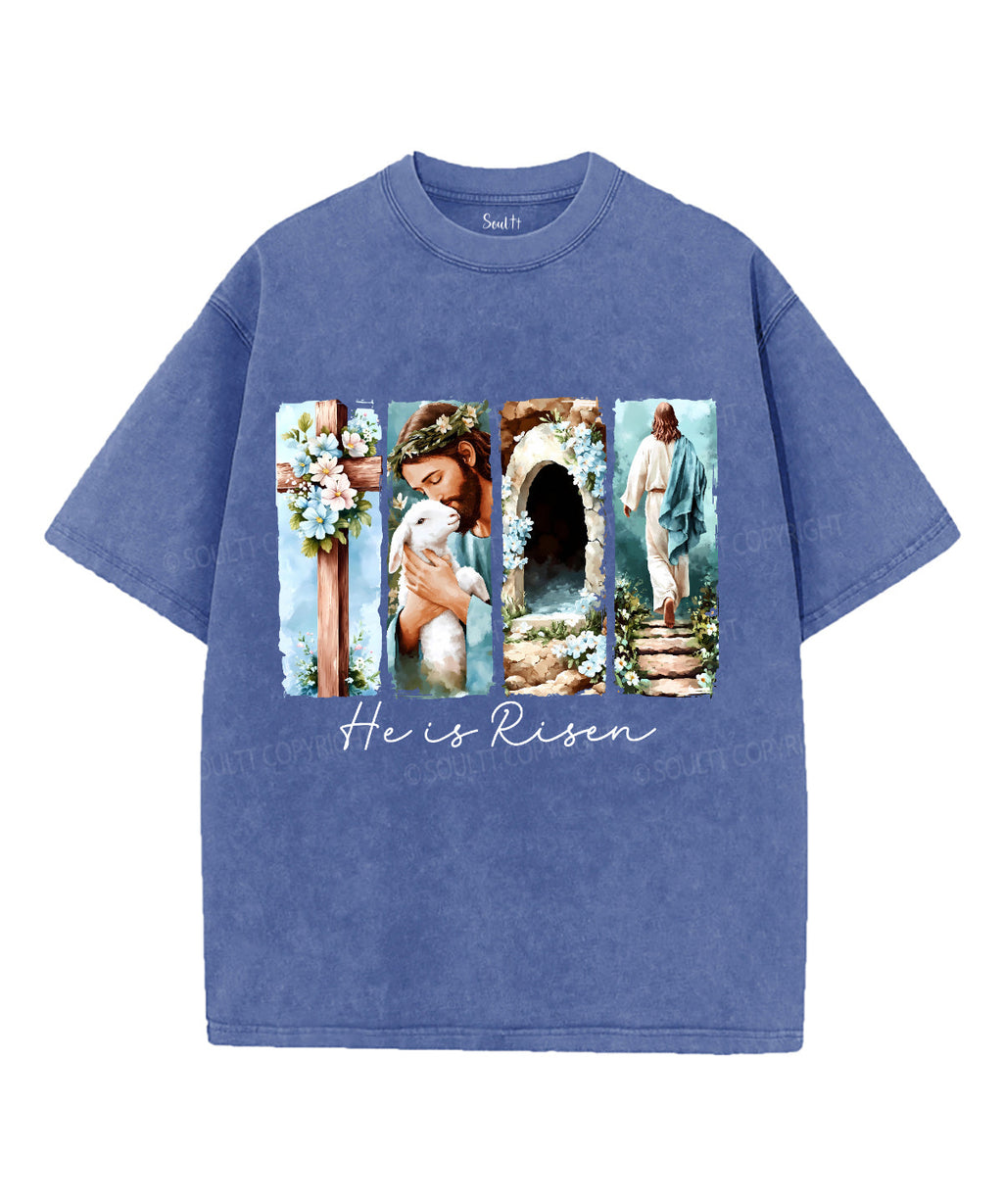 He Is Risen Washed Christian Style010 T-Shirts, Hoodie, Sweatshirt