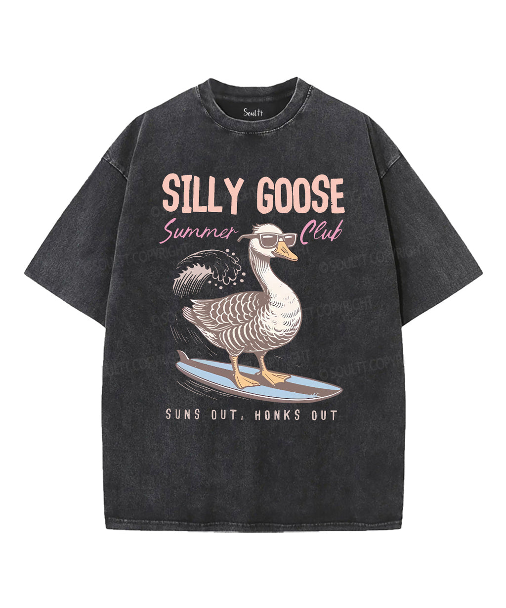 SILLY GOOSE Unisex Washed Christian T-shirt Hoodie, Sweatshirt | CiraTrend.com (Image 2)
