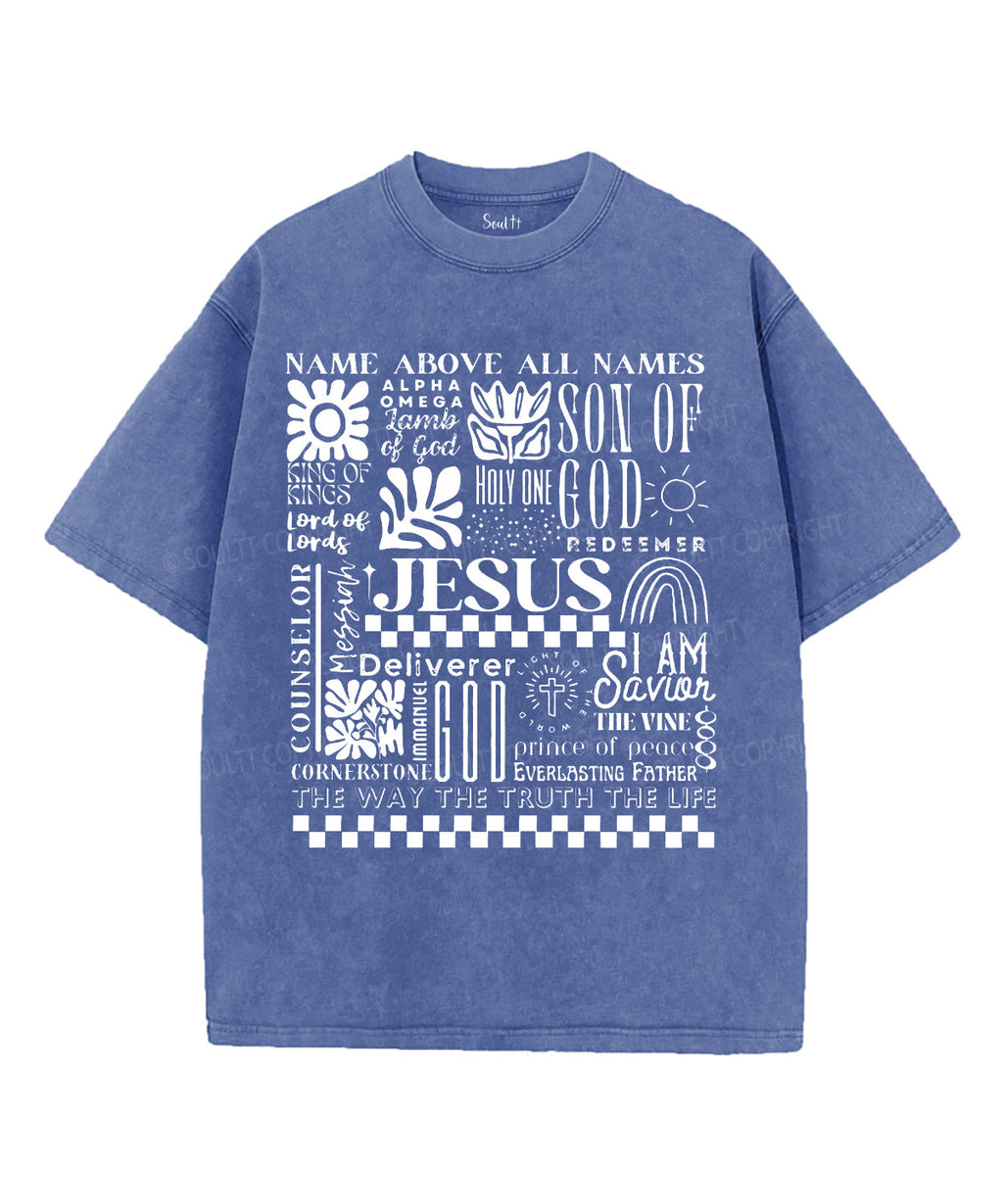 The Way The Truth The Life Unisex Washed Christian T-shirt Hoodie, Sweatshirt | CiraTrend.com (Image 5)