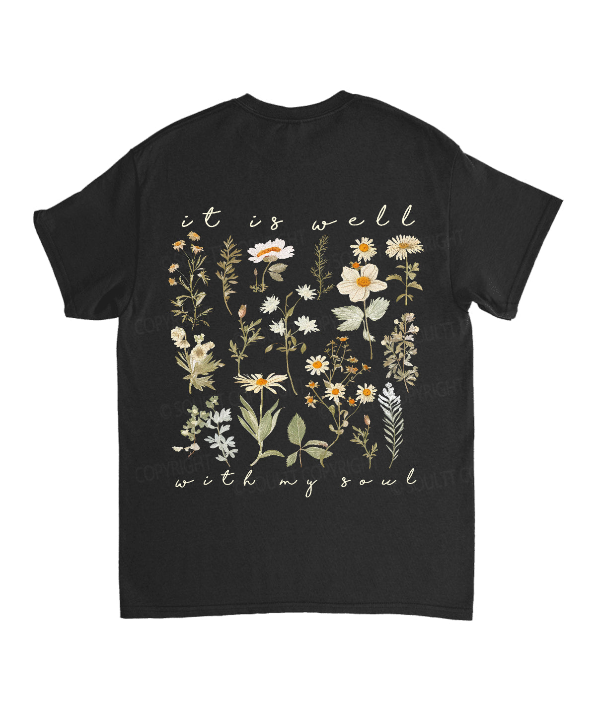 Is Well My Soul Double Sided Cotton Christian Style001 T-Shirts, Hoodie, Sweatshirt