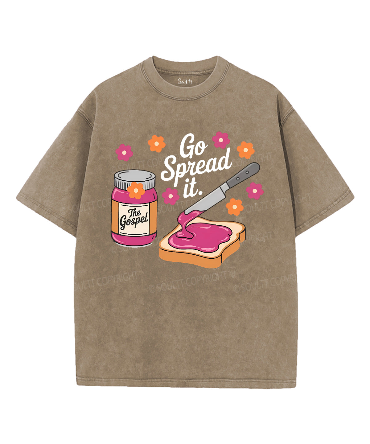 Go Spread Washed Christian T-Shirts, Hoodie, Sweatshirt